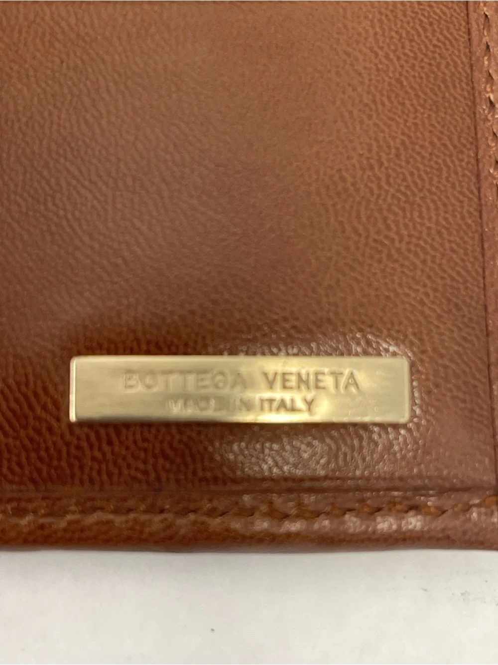 Bottega Veneta Vintage Men’s Brown Intrecciato Leather Wallet Clutch - Preowned